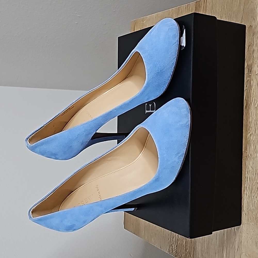 EUC J.CREW: Suede Pumps (Sz 11)